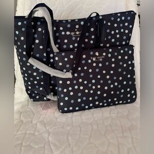NWT Kate spade ♠️ Mel Packable Tote with pouch